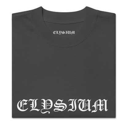 ELYSIUM Logo Oversized faded t-shirt