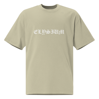 ELYSIUM Logo Oversized faded t-shirt